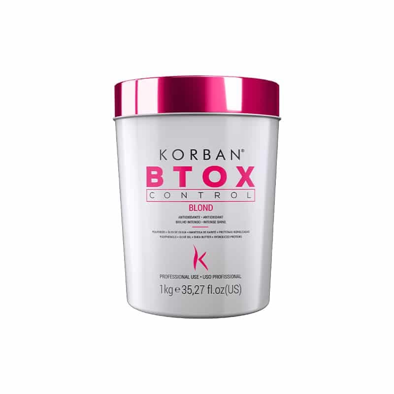 Botox Control Blond 1 kg – Regeneracja i Neutralizacja Żółtych Tonów – Korban Professional