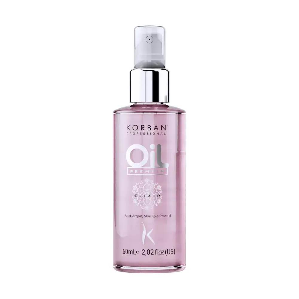 Oil Premium Elixir – Profesjonalny Olejek Regenerujący z Ochroną Termiczną 60ml – Korban Professional