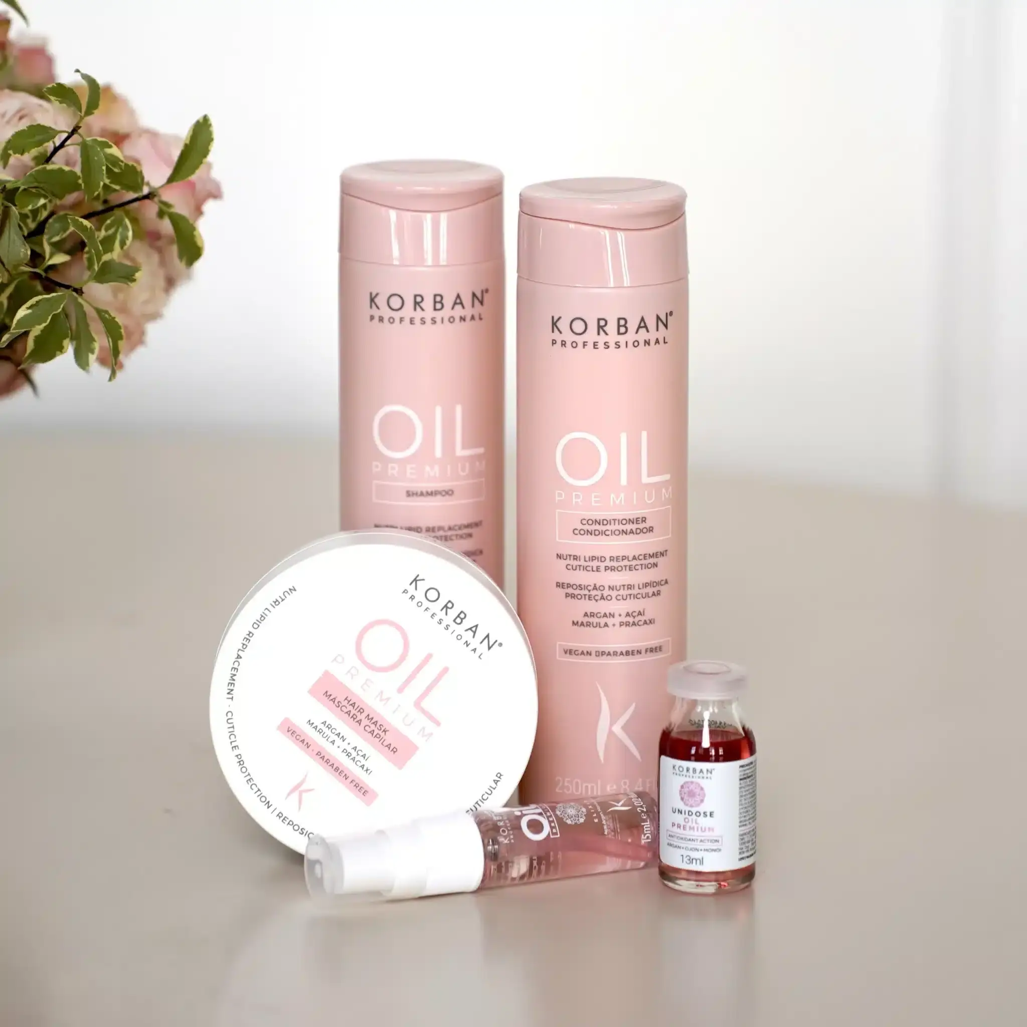 Oil Premium - Zestaw 5 produktów – Korban Professional