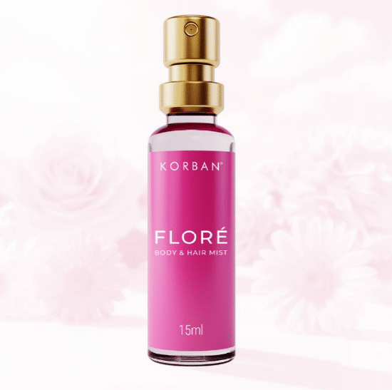 Floré Body & Hair Mist – Mgiełka zapachowa do ciała i włosów – Korban Professional