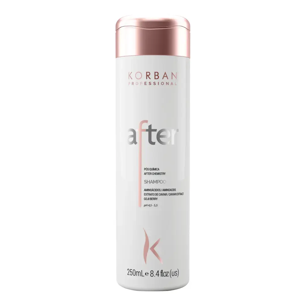 After – Szampon regenerujący po koloryzacji i zabiegach chemicznych 250 ml – Korban Professional
