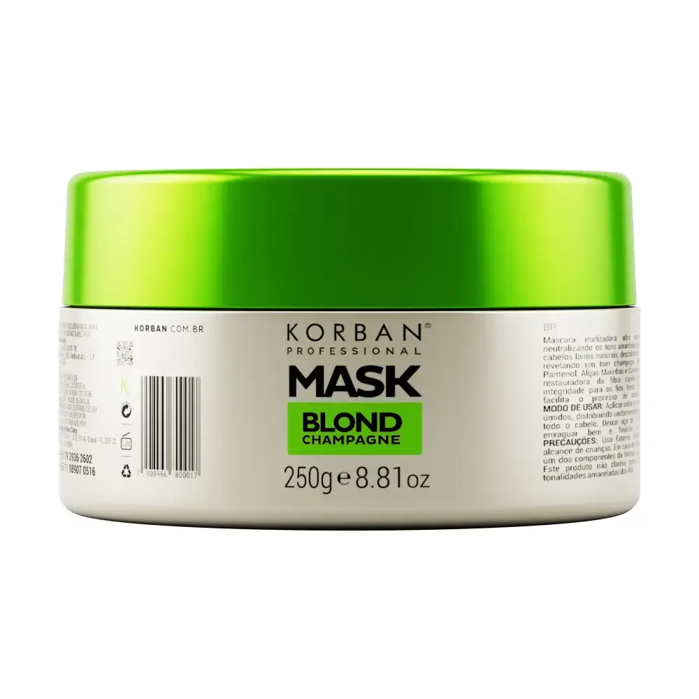 Blond Champagne Mask – Maska tonująco-regenerująca 250 g