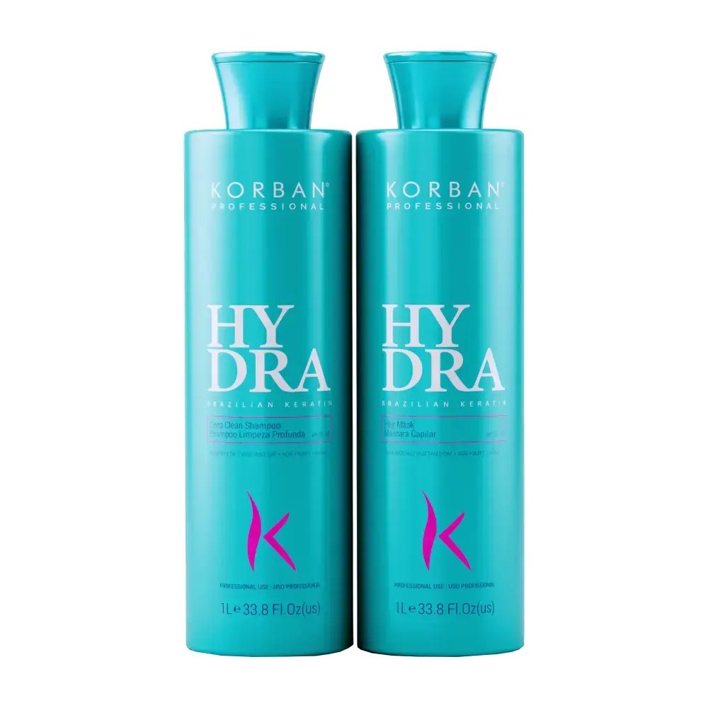 Hydralux - zestaw szampon + keratyna HYDRA – Korban Professional