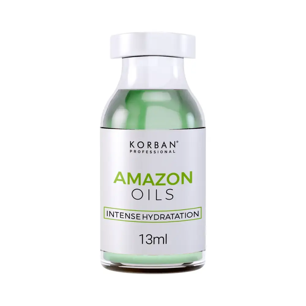 Amazon Oils – Regenerująca ampułka olejowa do włosów suchych i zniszczonych 1 amp. 13 ml – Korban Professional