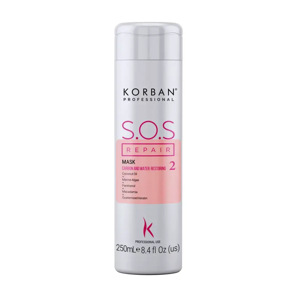 S.O.S Repair #2 – Intensywnie Regenerująca Maska Odbudowująca 250 ml – Korban Professional