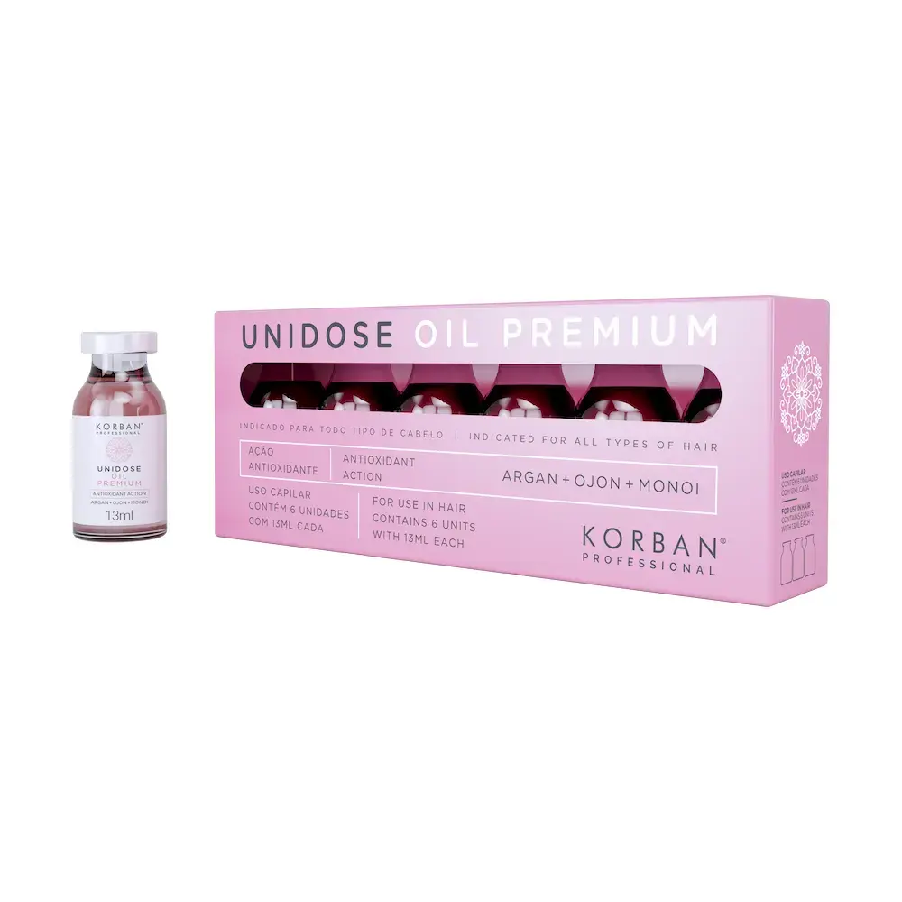 Oil Premium - Unidose - 6 amp. x 13 ml – Korban Professional