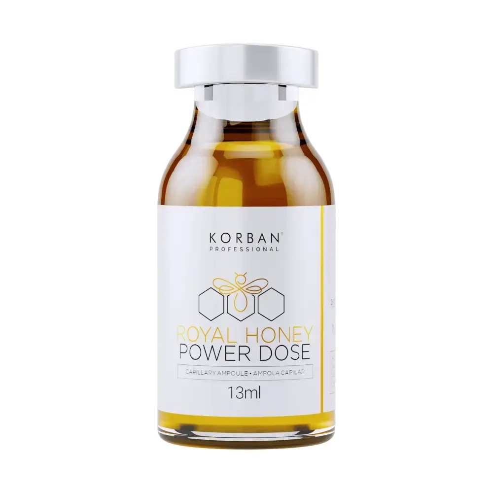 Royal Honey Power Dose – Regenerująca Ampułka Miodowa 13 ml – Korban Professional